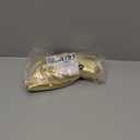 Mens Metallic Pants Disco Outfit Drawstring Waistband Rave Trousers Sequin Joggers with Pockets (Large, Gold Metallic)