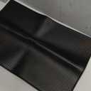 Rubber Bar Mat 1812" Premium Countertop Mat for Coffee Bar, Home Bar & Kitchen, Durable 1cm Thick Rubber Drink Mat with Textured Surface That Helps Reduce Slipping, Black Bar Spill Mat (18x12")
