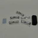 GUD Reading Glasses For Women - 5 pairs Rectangular Ladies Eyeglasses Readers + 0.50 (Mix)