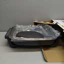 GreenPan Advanced 12 X 15 Electric Skillet with Lid, 7QT Capacity for Family Meals, Healthy Ceramic Nonstick PFAS-Free Coating, Fry, Saut, Steam, Simmer, Sear, Stir Fry, Dishwasher Safe, Graphite