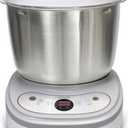 Dough Mixer with Ferment Function,Dough Maker with 6.6Qt Large Capacity,Household Bread Mixer for Pizza, Roti, Dumplings, and Sourdough Kneading Machine with Stainless Steel Bowl, Face-up Touch Panel