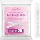 Disposable Vaginal Applicators  Updated with Dosage Markings, Individually Wrapped for Hygiene, Fits Most Lubricants, Creams & Gels, Feminine Care Essentials (20 Pack)