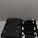 Furniture Dolly, Moving Dolly 4 Wheels Heavy Duty,16in-11in 500lbs Capacity, Furniture Movers Dollys with Wheels, Small Flat Cart with 2 Ropes, 2 Pack, Black (Black)