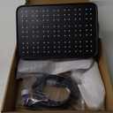 High Pressure Rain Shower Head with Handheld Spray Combo Set, Adjustable 12" Rainfall Dual Shower Head, Double&Tandem Shower Head, Waterfall Showerhead Bathroom -Matte Black