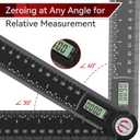 GemRed 82305 Aluminum Digital Angle Finder Protractor