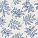 Boho Blue Leaf Wallpaper Peel and Stick Farmhouse Elegant Floral Wallpaper Self Adhesive Leaf Contact Paper for Shelf Cabinets Botanical Foliage Wall Paper for Living Room Bedroom 12"x118"
