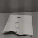 MAONAME Blue Decorative Tray, 13" Round Serving Tray with Handles, Leaf Pattern Sticker Trays for Coffee Table, Plastic Trays for Living Room, Bedroom