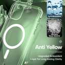 TAURI for iPhone 11 Phone Case Clear [Compatible with Magsafe], with 2X HD Screen Protector, [Military Grade Drop Protection] Shockproof Slim Case for iPhone 11 Case 6.1 inch