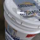 Ames Maximum Stretch - Waterproof Sealant Membrane - Perfect For Roofing, Repairs, Concrete, EPDM & Wood - Liquid Rubber Sealer - Up To 650% Elastic - Made in USA, White, 4.6 Gallon (Pack of 1)
