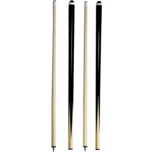Pool Sticks 2-Piece 58 Inch Wooden Billiard Cue Hard Wood Pool Cues 19-21 oz Economic Cues Good for House and Bar Use American Pool Game Practice Cues for Begginer Starters