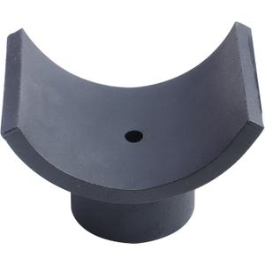 Bottle Jack Adapter Saddle - Jack Adapter for 3 Inch Axle Tube - Black Lifting Axles Saddle Made of Steel 3"