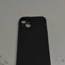 LOVE 3000 Designed for iPhone 14 Case, Premium Silicone with [Soft Anti-Scratch Microfiber Lining] Shockproof Protective Phone Case for Men Women Girls 6.1", Black