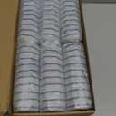 Cecailin 60pcs Disposable Toilet Brush. Bathroom Cleaning. Disposable Bowl Cleaners Compatible with Most Toilet Brushes