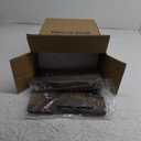 Rustic Industrial Wall Sconces, Black Metal Lantern with Wood Backplate, Farmhouse Indoor Light Fixture for Dining Room, Hallway, Porch (2pack)