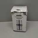 Secura Electric Coffee Grinder and Spice Grinder with 1 Stainless Steel Blades Removable Bowl, Dry Grinding