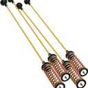 Washer Suspension Rods for Samsung WA50T5300AC/US WA50R5400AV/US WA45T3400AW/A4 WA50R5200AW/US WA45N3050AW/A4, Replace DC68-03172B-03 DC68-03172C DC97-16350D Suspension Rods (Black)