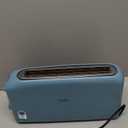 bella 2 Slice Slim Toaster, Fits-anywhere Kitchenware, 6 Setting Shade Control with Reheat & Cancel Buttons, Fits Sourdough, 10 Long Slot, Anti Jam & Auto Shutoff, 900 Watt, Surf