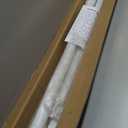 Extra Long No-Drill Tension Curtain Rod 40-166 Inches (4-14Ft), Heavy Duty Adjustable Rod for Outdoor Patio Curtains, Large Windows, Room Divider & Bathroom, White