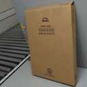 CHURCH Toilet Seat, Easy Clean Hinges Release for Deep Cleans, Durable Enameled Wood Seat, Elongated, White