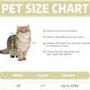 Cat Door Interior Door - Snow White Clean Invisible, Large No-Flap Pet Door for Cats Up to 22 LBS, Easy DIY Setup, No Training