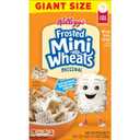 Kelloggs Frosted Mini-Wheats Breakfast Cereal, High Fiber, 48g Whole Grain, Giant Size, 29.5 oz (29.499 Ounce (Pack of 1))