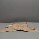 Vertvie Womens Seamless Wireless Bras No Underwire Comfortable Deep V Mesh Bralettes Push Up Bras Full Coverage Everyday Bra, Size L