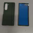 BXYJY for Samsung Galaxy Z Fold 6 Case Slim with Kickstand & Tempered Screen Protector & Hinge Protection, 360 Full Body Shockproof Protective Phone Case for Samsung Galaxy Z Fold6 2024, Green