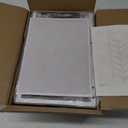 Dresser for Bedroom, Fabric Nightstand Tall Dresser & Chests of Drawers with 5 Drawers, Vertical Organizer Storag, Hallway, Entryway White