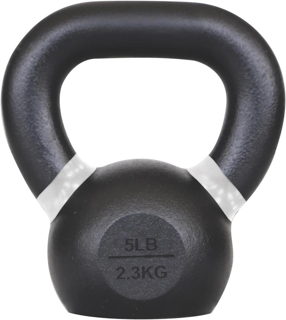 Champion Sports Iron Kettlebell (5 Pounds)