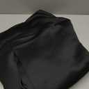 NICETOWN Black Blackout Curtain Blinds - Solid Thermal Insulated Window Treatment Blackout Drapes/Draperies for Bedroom (2 Panels, 42 inches Wide by 63 inches Long, Black)