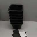 Bed Risers 4 Inch Heavy Duty, 6 Pack Durable Plastic Furniture Lifts, Supports 2200 lbs per Leg for Bed, Sofa, Desk, Non-Slip & Stackable Design