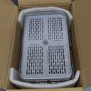 OTraki Bread Storage Container 2 Pcs Bread Boxs for Kitchen Counter Bread Saver Container Airtight Homemade Bread Loaf Storage Time Recording for Fresh Bread, Toast and Cookies, Grey