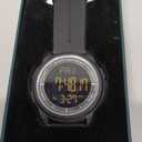 Beeasy Digital Watch for Men Women, 50M Waterproof Ultra-Thin Lightweight Silicone 44mm Sports Watch with Alarm, Stopwatch and Countdown Timer, Ideal for Gym, Running, School and Daily Wear (Black Dial)