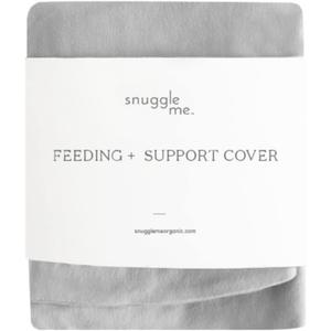 Snuggle Me Organic | Feeding Support Cover v2 | Nursing, Bottle Feeding and Bonding Support | Organic Cotton | Stone - Covers fit The New v2 Feeding Pillow