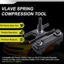 Upgrade 67605 Valve Spring Compressor Tool, Engine Valve Spring Compressor & Air Valve Holding Hose Tool Compatible With 4.8 5.3 5.7 6.0 6.2 LS1 LS2 LS3 LS6 Engine