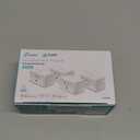 Kasa Smart Plug Mini 15A, Apple HomeKit Supported, Smart Outlet Works with Siri, Alexa & Google Home, UL Certified, App Control, Scheduling, Timer, 2.4G WiFi Only, 4 Count (Pack of 1) (EP25P4), White