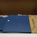 Shintenchi Kitchen Island cart with Storage, Portable Bar Cabinet on Wheels, Rolling Microwave Cart Side Table with Workstation for Kitchen, Dinning Room, Blue