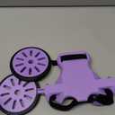 Adjustable Guinea Pig, Rabbit and Hamster Wheelchair for Back Legs Mobility Aid, Soft TPU Tires with Raps (Medium)