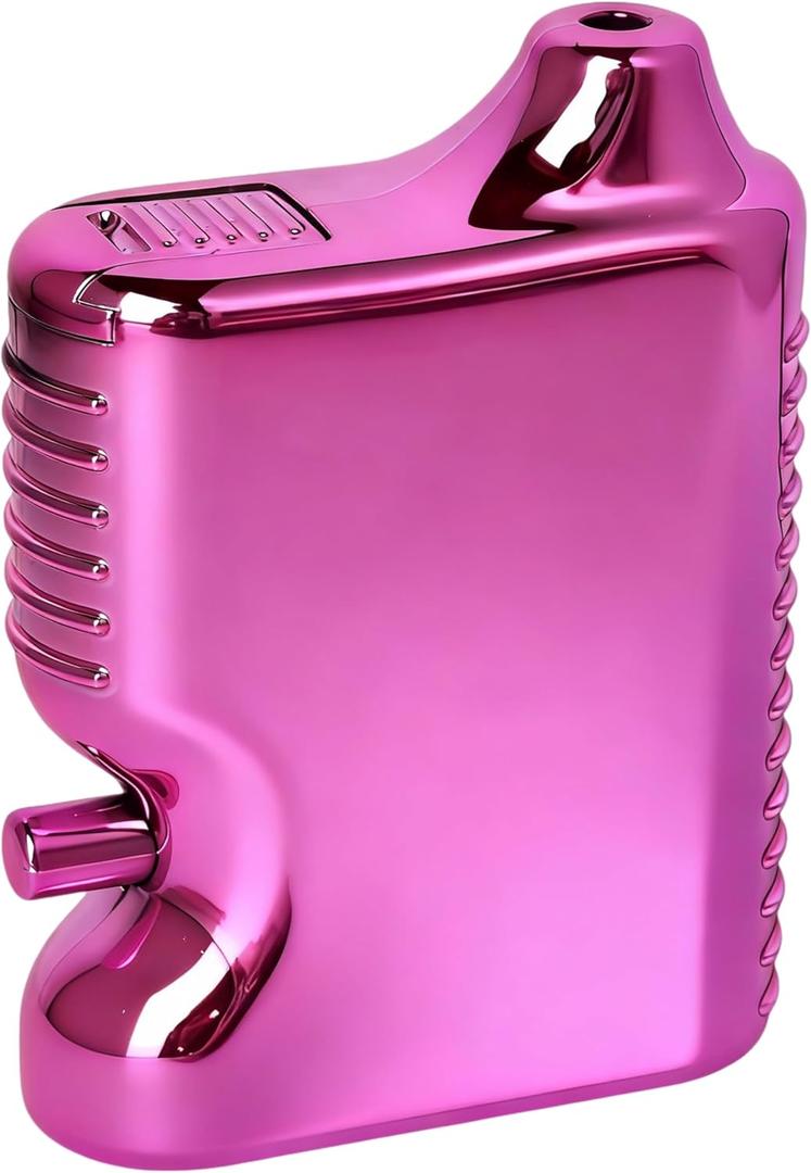 Portable Pepper Shaker Versatile SnuffBulletSniffer, Convenient Multi Functional PowderSniffer SpiceSnortingKit for Easy Use (Pink)