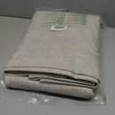 NICETOWN 100% Blackout Linen Curtains 90" Long for Bedroom, Thermal Insulated Living Room Curtains with Liner, Farmhouse Style Linen Blend Window Draperies for Dining Room (2 Panels, 52" W, Natural)