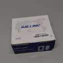 iwillink Brush Wall Plate (10 Pack), Cable Pass Through Insert for Wires, Single Gang Cable Access Strap, Wall Socket for HDTV, Home Theater Systems (White)