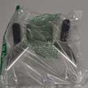 Stainless Steel Dual Handle French Fry Bagger Scoop Chip Popcorn Bagger Ice Candy Snacks Desserts Scooper with Removable Right Handle