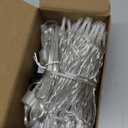 JMEXSUSS 200 LED String Lights Indoor Outdoor Clear Wire, Connectable Warm White Christmas String Lights for Bedroom, 66 Ft Twinkle Fairy Light Plug in for Wedding Home Tree Yard Patio Spring Decor