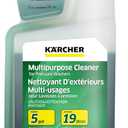 Krcher Multi Purpose Pressure Washer Detergent, Removes Dirt and Grime from Fences, Siding, Patios, Driveways, Sidewalks, Concrete and More, Highly Concentrated, 1 Quart