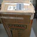 Nathan James Charlie Wall Mount Hanging Upholstered Headboard, Queen, White Boucle with Brown Faux Leather Straps