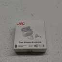 JVC HAD5TW Ultra-Compact IE Bluetooth Earbuds, True Wireless with Charging Case (Coconut White)