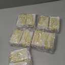 Barydat 50 Pcs Metal Christmas Photo Frame Ornaments Bulk 2 x 3 Inch Heavy Duty Reusable Small Frame Decorations for Xmas Tree Home Indoor Outdoor Decor Gifts (Vertical,Gold)