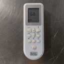 BLACK+DECKER Smart Portable Air Conditioner, 12,000 BTU for Rooms up to 550 Sq. Ft., Smart Portable AC with Follow Me Remote and Window Kit, BPACT12WT, White