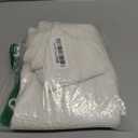 S-DEAL Knitted Christmas Tree Skirt, White 24 Inches Thick Rustic Small Tree Skirt for Xmas Decoration