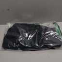 G4Free Women's Maternity BareFeel Wide Leg Yoga Pants (Medium Petite, Black)